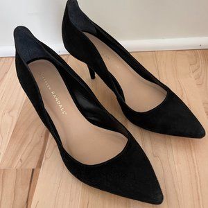 Loeffler Randall Black Suede Heels